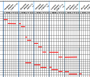 Gantt Chart