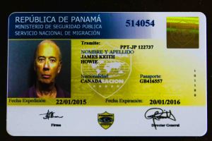 Temporary Pensionado ID card, valid for one year, with a terrible picture. 